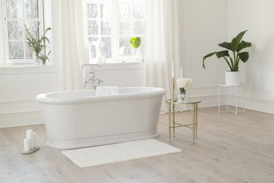 Refinished Bathtub with Shower